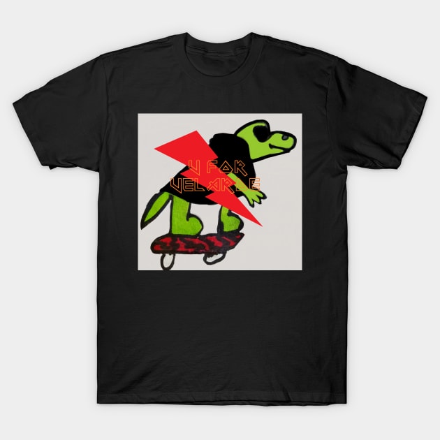 Sk8 or Dino T-Shirt by V for Velarde